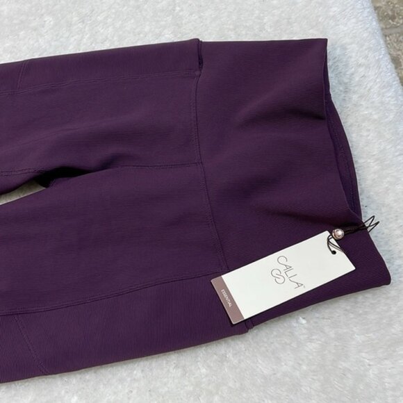 CALIA Women's Seamed Ribbed Essential 7/8 Legging - Picture 6 of 11